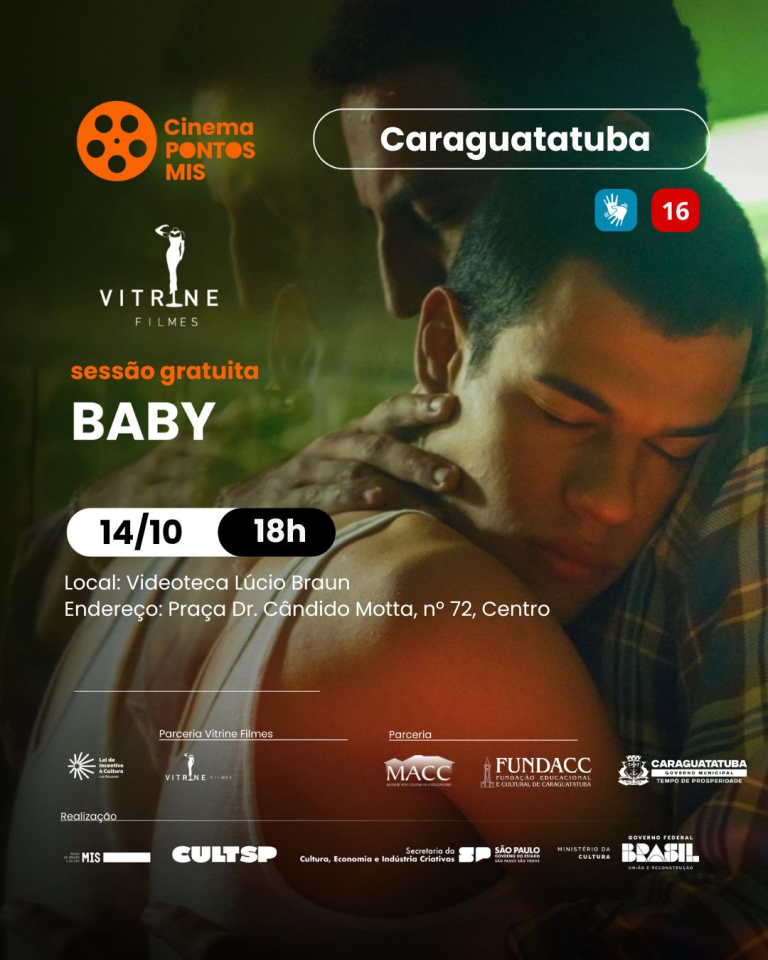 Cineclube exibe longa-metragem brasileiro ‘Baby’ nesta terça na Videoteca Lúcio Braun Baby Cartaz