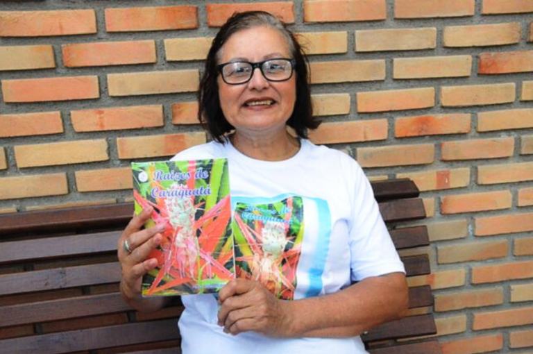 Ceminha compartilha memórias do povo caiçara na Quarta Literária da Kaká nesta semana AutoraCaiC3A7araCeminha FotoDivulgaC3A7C3A3o