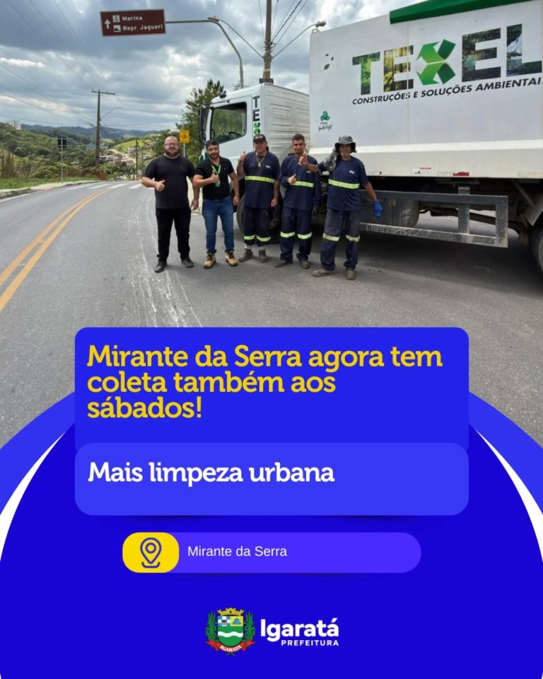 Mirante da Serra passa a contar com coleta de lixo aos sábados wp header logo 5862