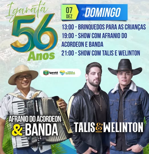 Programação de Domingo nas Comemorações dos 56 Anos de Igaratá wp header logo 2931