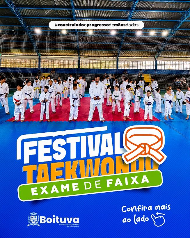No último sábado, 29, o Ginásio Municipal de Esportes “Lerê” recebeu um grande encontro do Taekwondo boituvense. wp header logo 909