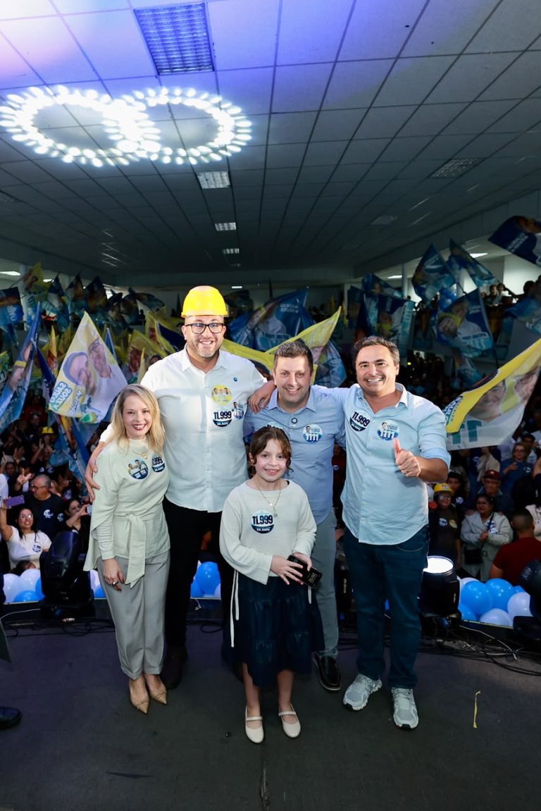 Dr. Rafu e Maurício Neves lançam campanhas na região com apoio do prefeito Saulo Souza e mostram força do Progressistas no Alto Tietê LanC3A7amentocandidaturasPP