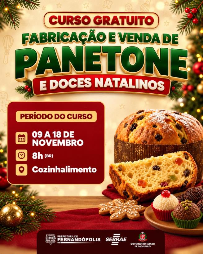 Sebrae e município promovem curso de fabricação de panetones e doces natalinos wp header logo 3961